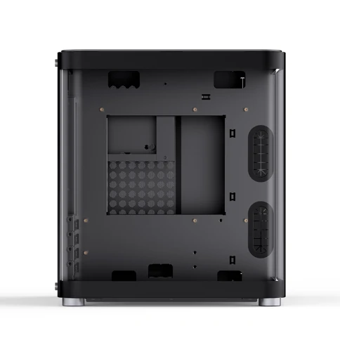 Корпус без блока питания/ Case JONSBO TK-1 Black 2.0, Mini-Tower, no f фото 7