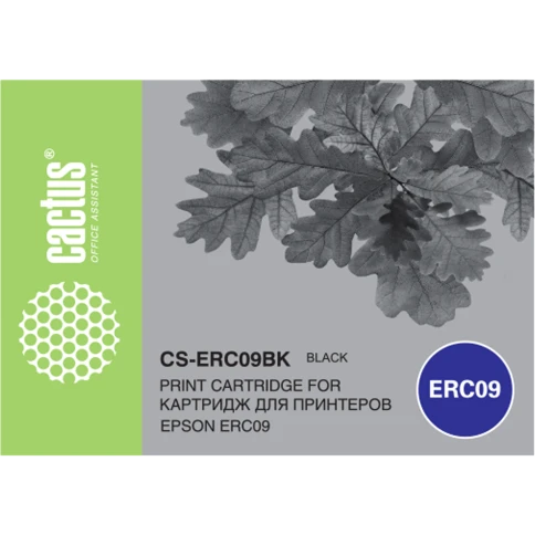 Картридж матричный Cactus CS-ERC09BK черный для Epson ERC09 фото 3