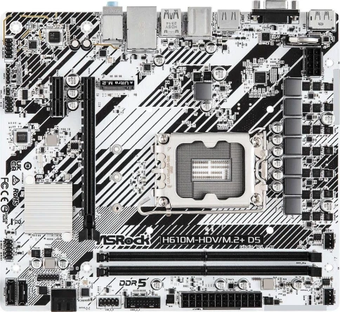 ASRock H610M-HDV/M.2+ D5 фото 1