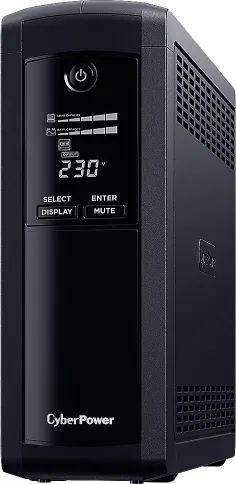 Источник бесперебойного питания/ UPS CyberPower VP1200ELCD Line-Interactive 1200VA/720W USB/RS-232/RJ11/45  (4 + 1 EURO) фото 1