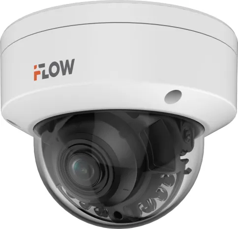 8Мп уличная куполная IP-камера с гибридной Smart подсветкой до 30м технологией BrightVu и SharpSense, 1/1.8" CMOS, объектив 4мм, угол 90, мех ИК-фильтр, 0.0005лк@F1.0, H.265/H.264/MJPEG/H.265+/H.264+, тройной поток, 3840 2160@25к/с, ИК-подсветка и по фото 1