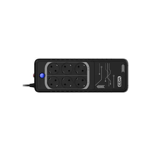 Резевный ИБП в плоском корпусе "Brick"/ ИБП CBR [LGT-850H-6F-LDB] Offl фото 2