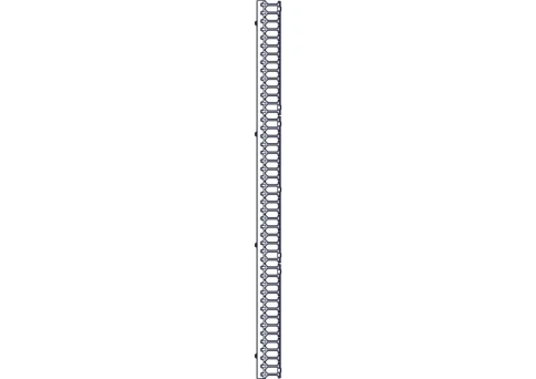 Systeme Electric vertical cable manager, Excelente series, plastic fin фото 5