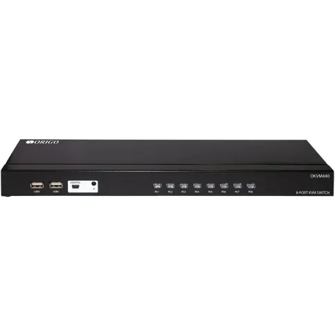 Коммутатор/ 8-портовый KVM-переключатель с портами VGA и USB фото 1