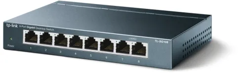 Коммутатор/ 8-port Desktop Gigabit Switch, 8 10/100/1000M RJ45 ports, фото 2