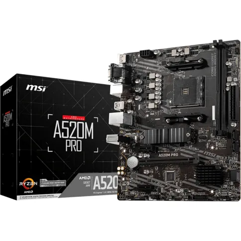 MSI A520M PRO фото 1