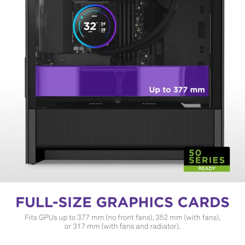 NZXT H3 Flow CC-H31FB-01 фото 4