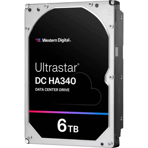 Жесткий диск/ HDD WD SATA Server 6Tb Ultrastar DC HA340 7200 6Gb/s 256 фото 2
