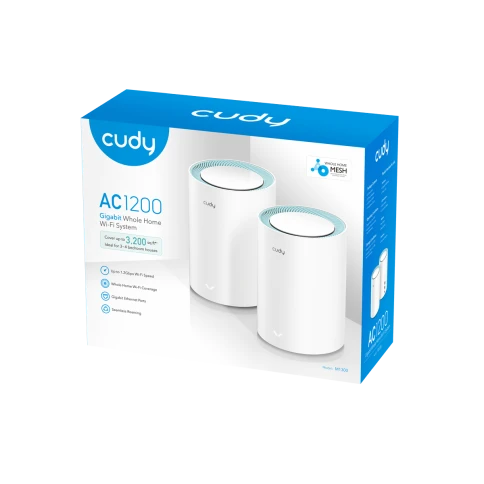 Wi-Fi Mesh-система/ AC1200 Wi-Fi Gigabit Mesh Solution 2-Pack, Chipset MT7621DA+MT7613B+MT7603, Dual-Band, 867Mbps at 5GHz + 300Mbps at 2.4GHz, 802.11ac/a/b/g/n, 2 Gigabit Ethernet Ports, 4 internal antennas,MU-MIMO,  DDNS,Zerotier/Wireguard/OpenVPN/IPSec фото 5