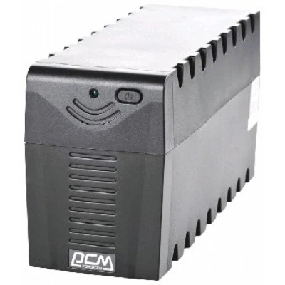 Источник бесперебойного питания (черный)/ Powercom RPT-600AP 360W, 3*IEC320, USB, RJ-45 фото 1