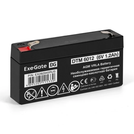 Батарея Exegate DTM 6012 фото 1