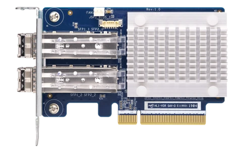 Сетевой адаптер/ QNAP QXP-32G2FC Dual-port Fiber Channel adapter, 2 x фото 2