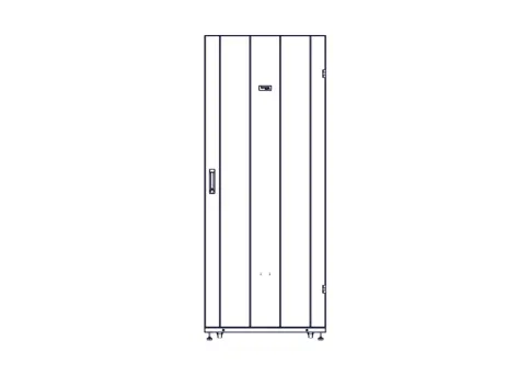Шкаф Systeme Electric, серия Uniprom, 42U-800/1200, боковые панели 4шт фото 9
