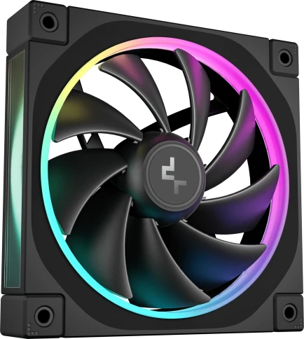 Вентилятор для корпуса Deepcool FL12 ARGB 120х120x25 черный 4-pin 32дБ... фото 4
