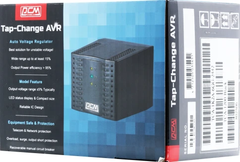 Стабилизатор напряжения/ Powercom TCA-1200 Black Tap-Change, 600W фото 8