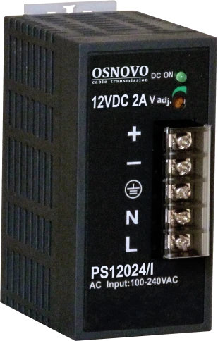 Блок питания/ OSNOVO Промышленный блок питания. DC12V, 2A (24W). Диапа фото 1