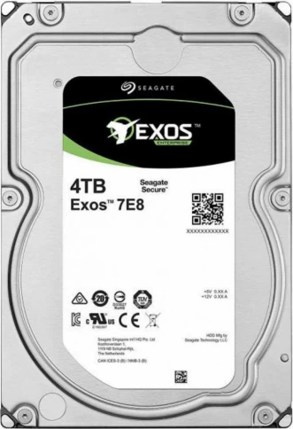 Жесткий диск/ HDD Seagate Exos 7E8  SATA 4Tb 7200 6Gb/s 256Mb  (clean фото 2