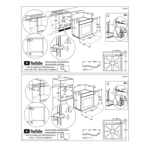 ELECTROLUX EOD6F77WZ фото 3