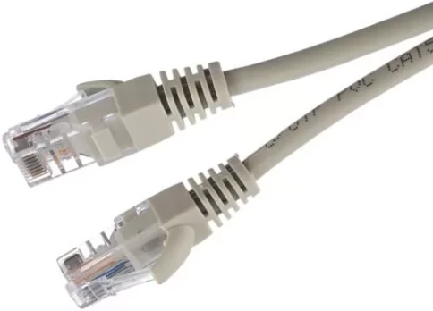 Патч-корд/ Патч-корд GoPower RJ-45 (m)-RJ-45 (m) 0.5м кат.5е ПВХ 26AWG серый в пакете (1/250) фото 2