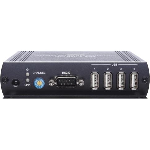 Комплект/ SC&T VKM04 Комплект (приёмник и передатчик) для передачи VGA, 4xUSB2.0, RS232, Стерео Аудио и ИК-управление на расстояние до 120м(CAT5e)/140м(CAT6). фото 3