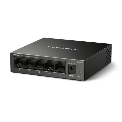 Коммутатор/ 5-Port Gigabit Desktop Switch фото 2