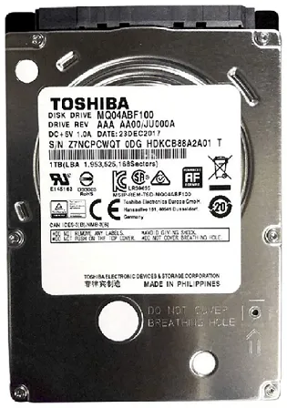 Toshiba MQ04ABF100 фото 2