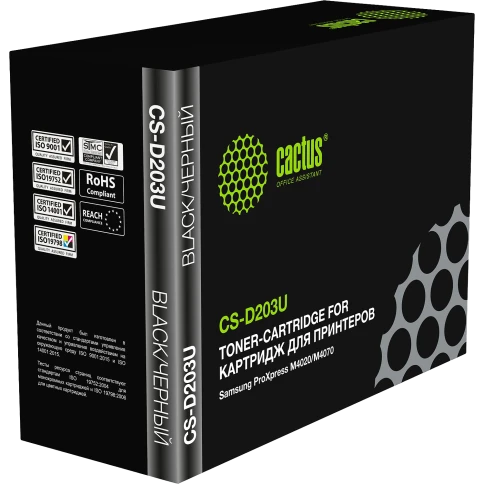 Картридж лазерный Cactus CS-D203U MLT-D203U черный (15000стр.) для фото 3