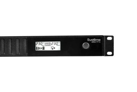 ИБП Systeme Electric Smart-Save SMT 750 ВА, монтаж в стойку 1U, 230 В, 4 розетки IEC C13, SmartSlot, AVR, LCD, USB HID фото 8