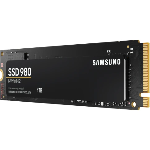 Твердотельные накопители/ Samsung SSD 980, 1000GB, M.2(22x80mm), NVMe фото 3