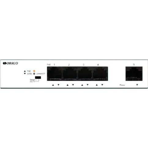 Коммутатор/ Unmanaged Switch 4x1000Base-T PoE, 1x1000Base-T, PoE Budge фото 2