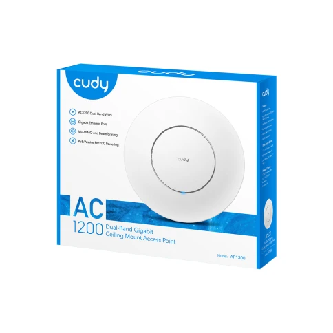 Точка доступа/ AC1200 Dual Band Gigabit Ceiling Mount Access Point,... фото 6