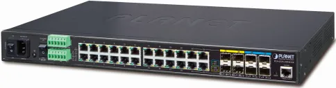 коммутатор/ PLANET IGS-6325-20T4C4X IP30 19" Rack Mountable Industrial фото 1
