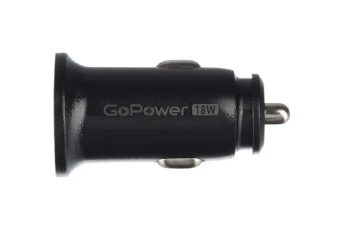 Автомобильное З/У GoPower GPQC11-1U 1USB 18W фото 1