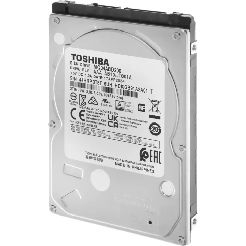 Жесткий диск/ HDD Toshiba SATA 2TB 2.5" 6.0 Gbit/s 5400... фото 5