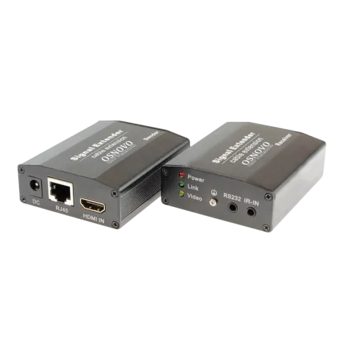 Приёмник/ OSNOVO Комплект для передачи HDMI, ИК управления и питания п фото 1