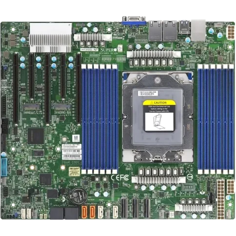 Системная плата/ Supermicro MBD-H13SSL-NT-B, ATX,  1xSP5 AMD EPYC 9004 фото 1