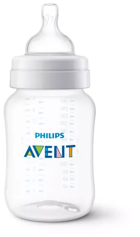 Бутылочка для кормления, Anti-colic 1+ мес., 260 мл, 2 шт. фото 3