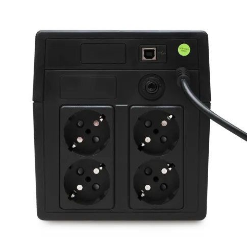 ИБП POWERMAN Smart Sine 1000, LCD, линейно-интерактивный, 1000ВА, 700Вт,  4 евророзетки с резервным питанием, USB, батарея 12В 7Ач 2 шт., 353мм х 149,3мм х 162мм, 9.2 кг./ UPS POWERMAN Smart Sine 1000, LCD, line-interactive, 1000VA, 700W, 4 eurosockets wi фото 4