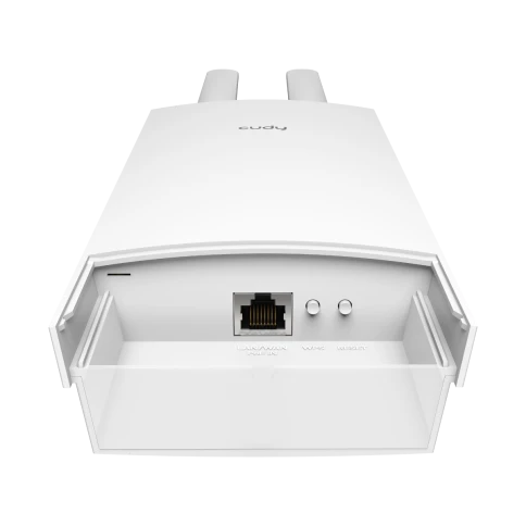 Точка доступа/ AC1200 WiFi Outdoor Access Point, Repeater, 867Mbps at 5GHz + 300Mbps at 2.4GHz, 1 x 100Mbps RJ45, 2 Detachable Antennas, 24V passive PoE, IP65 Waterproof, lightning protection, passive PoE adapter included, -20 ~ 60? Operating Temperature, фото 4