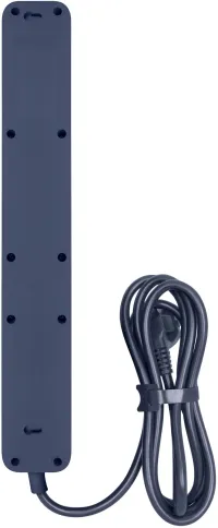 Фильтр-удлинитель PowerCom SP-06W 1.8M, 6 розеток, белый, 16А, 4кВт, 3 фото 6