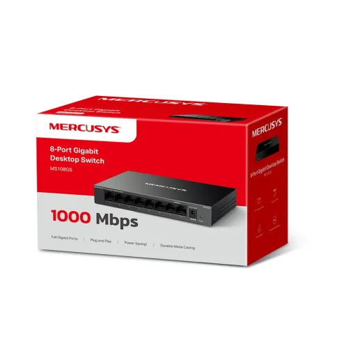 Mercusys MS108GS фото 4