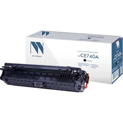Тонер-картридж NVP NV-CE740A Black для HP Color LaserJet CP5225/ CP фото 1
