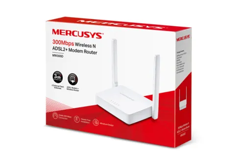 Маршрутизатор/ N300 Wi-Fi ADSL Annex A router, 1 RJ-11 port, 3 100 Mbi фото 5
