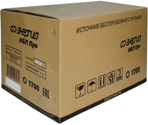ИБП Pro-1700 12V Энергия/ UPS Pro-1700 12V Energy фото 9