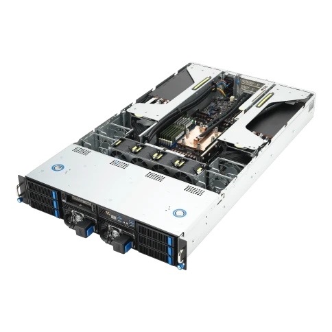 Серверная платформа/ ASUS ESC4000A-E12-SKU1, 2U GPU, 1 x SP5 LGA6096 E фото 8