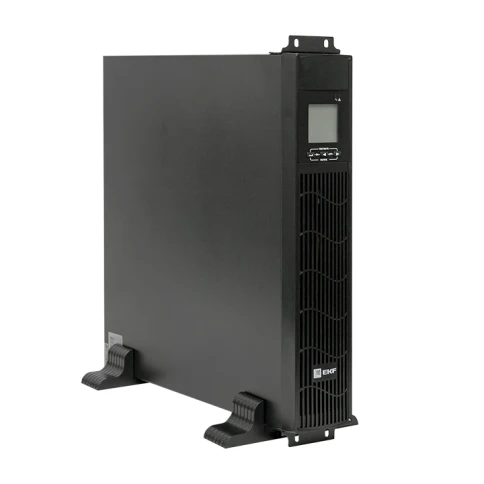 Источник Бесперебойного Питания двойного преобразования E-Power SW900pro-RT 1000 ВА ,900Вт, SNMP cлот, 6хС13,RS232,USB,RJ45 для монтажа в стойку,без АКБ фото 1