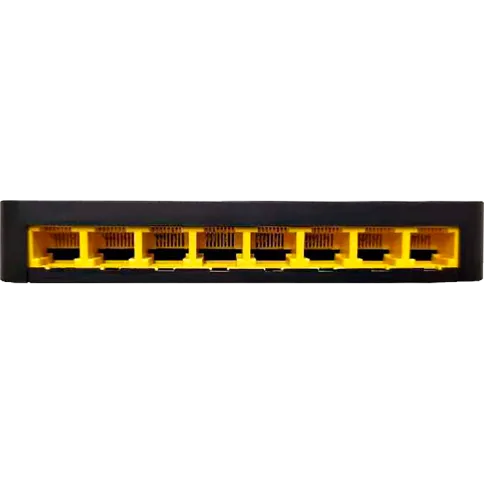 Коммутатор/ Unmanaged Switch 8x100Base-TX, plastic case фото 1