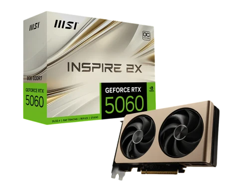 MSI GeForce RTX 5060 8G INSPIRE 2X OC фото 1