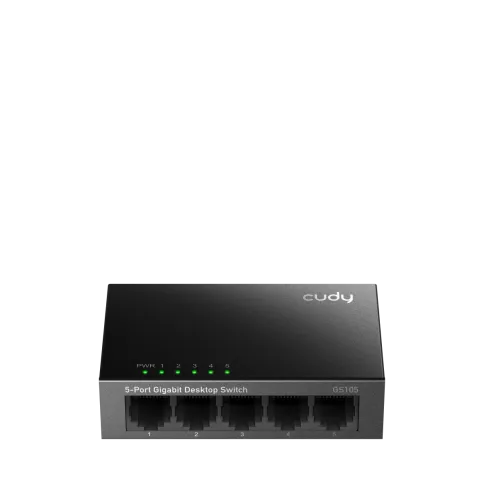 Коммутатор/ 5-Port Gigabit Desktop Switch, 5 10/100/1000M RJ45 Ports, фото 1
