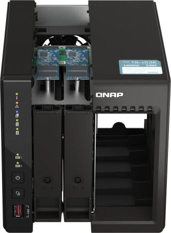 Сетевое хранилище без дисков/ SMB QNAP TS-253E-8G NAS, 2-tray w/o HDD. фото 4